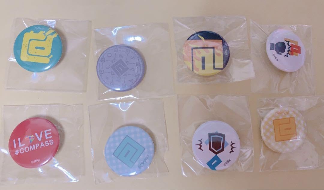 コンパス】ニコニコ超会議 ソーン アダム 缶バッジセット コンパス