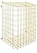 Select Hardware Top Opening Post Letterbox Letter Cage with Brass Finish | 12"