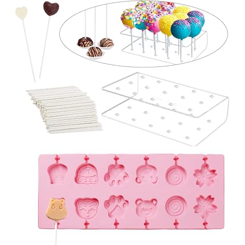 Moule Cake Pop HORREX avec Bâtonnets Cover