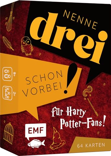 Edition Michael Fischer Kartenspiel: Nenne DREI – Schon vorbei! ... für...