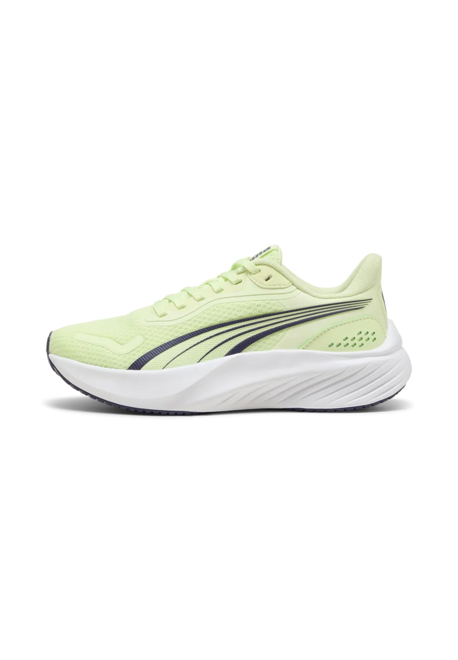 PUMA Pounce Lite Jr Kinder Indoor Sneaker 401512 02 gelb schwarz
