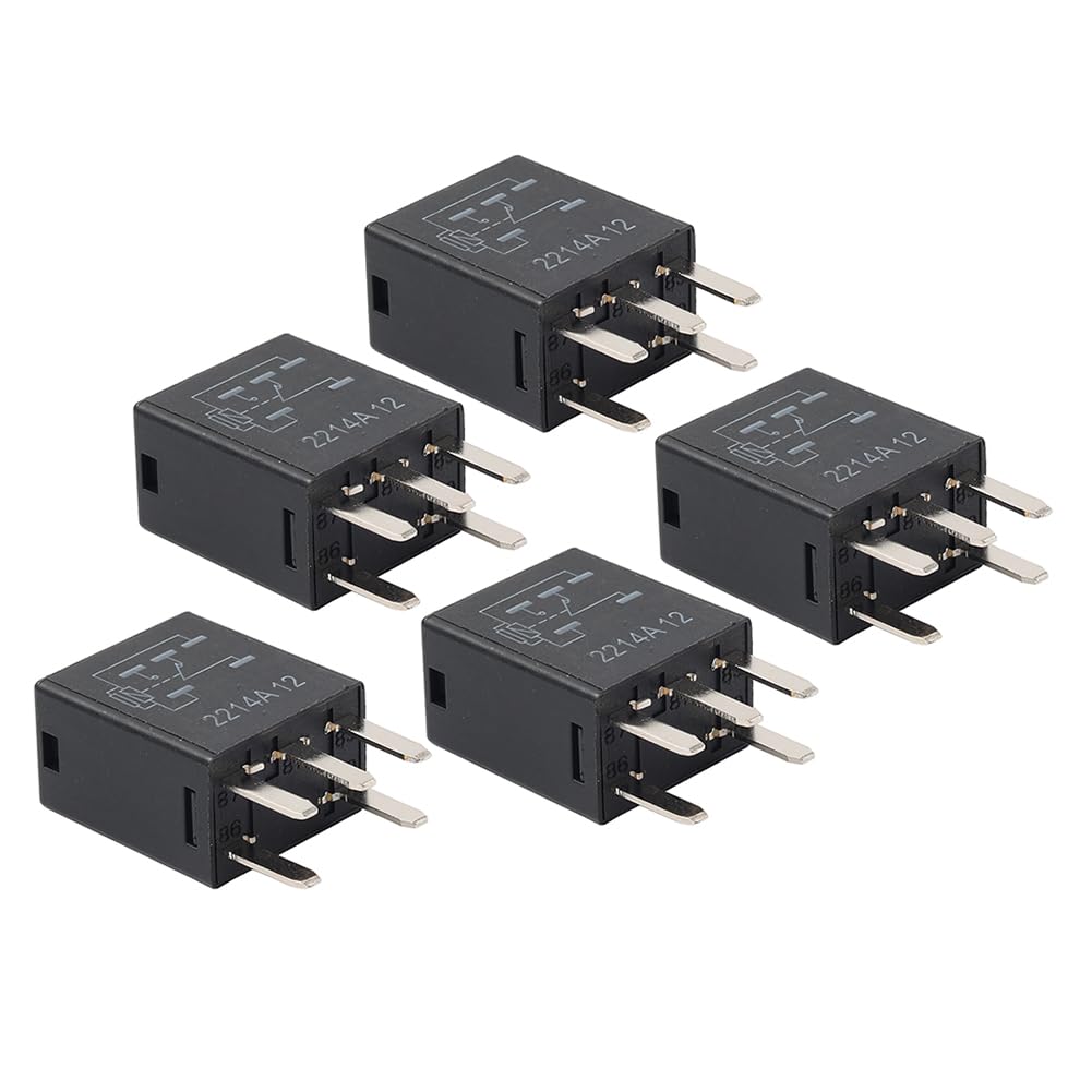 5 Pcs 05269988AA Door Lock Relay 12V Pump Accessory Power Relays Metal 5 Pcs for, for Chevrolet, for Saturn, for Cadillac