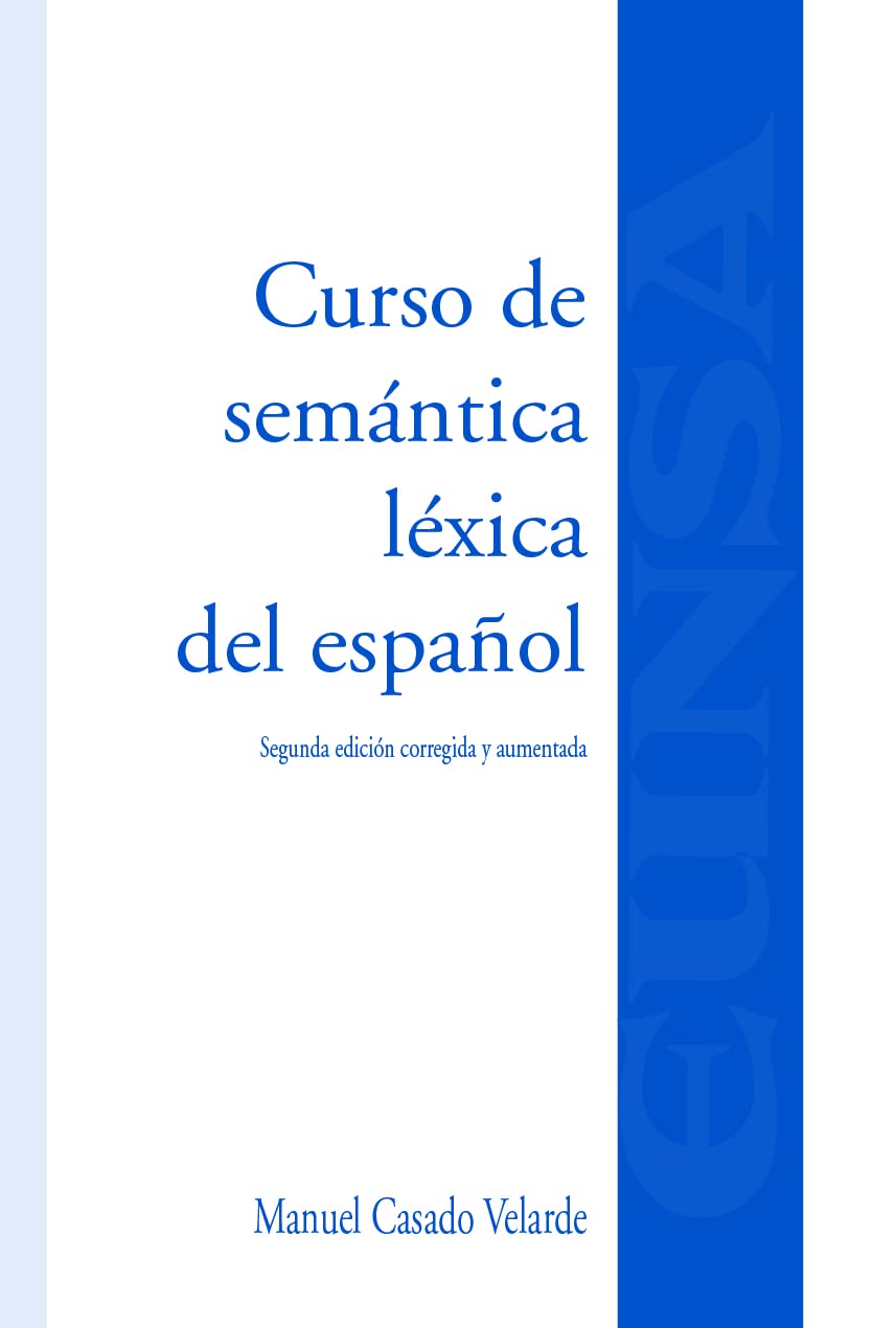 Cours de sémantique lexicale de l'espagnol complet pour étudiants