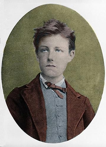 POSTERIIk Célèbre Moderne Mur Art Tableaux Posters Portrait d'Arthur Rimbaud poète français par Etienne Carjat Paysage Toile Affiche Pour la Décoration de...