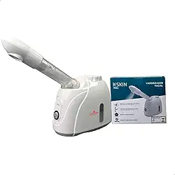 Vaporizador Facial Portátil Para Limpeza de Pele K.Skin 110V/220V Oficial (Branco/Voltagem de 220v)