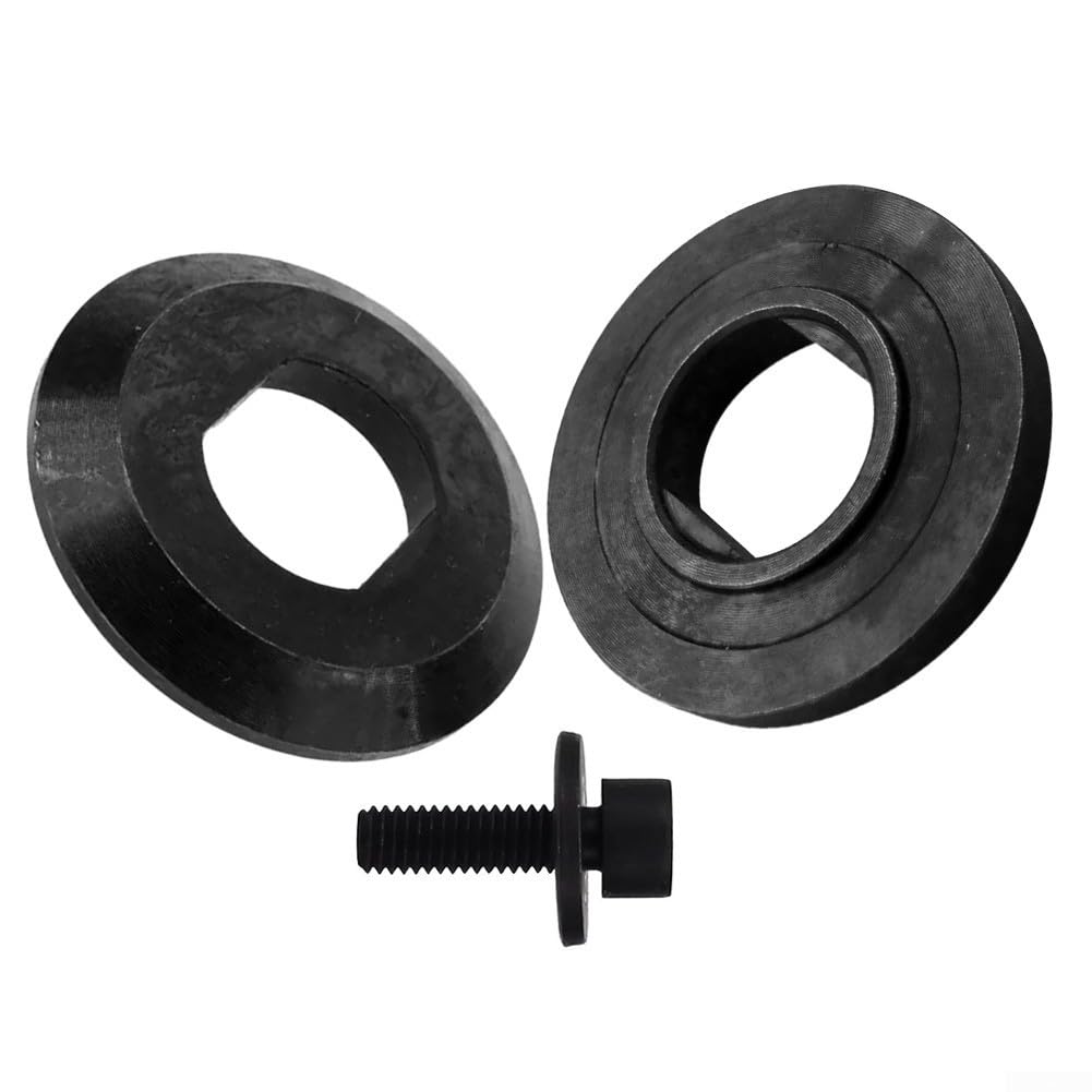 Eawfgtuw Outer and Inner Flange Washer Screw Set for DSS610 DSS611 BSS610 BSS611 Circular Saws, Metal Clamp Replacement Parts, 3 Pieces (224412-5, 224409-4, 266133-3)