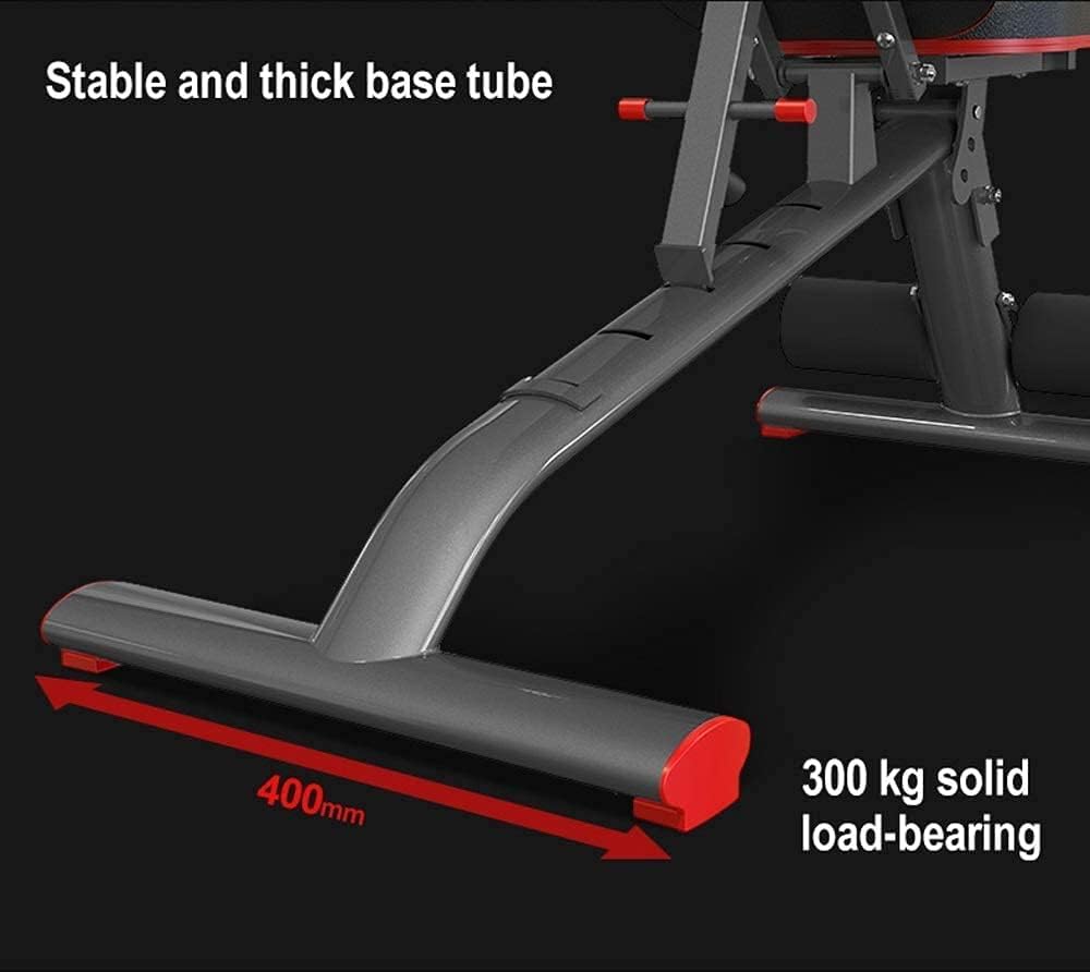 Weight Bench Strength Training Bench Dumbbell Stool Home Adjustable Sit-up Boards Multi-Function Abdominal Assistant Bench Press Stool Fitness Board,