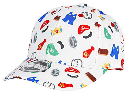  Super Mario Charaktere - für Kinder Cappello Multicolore