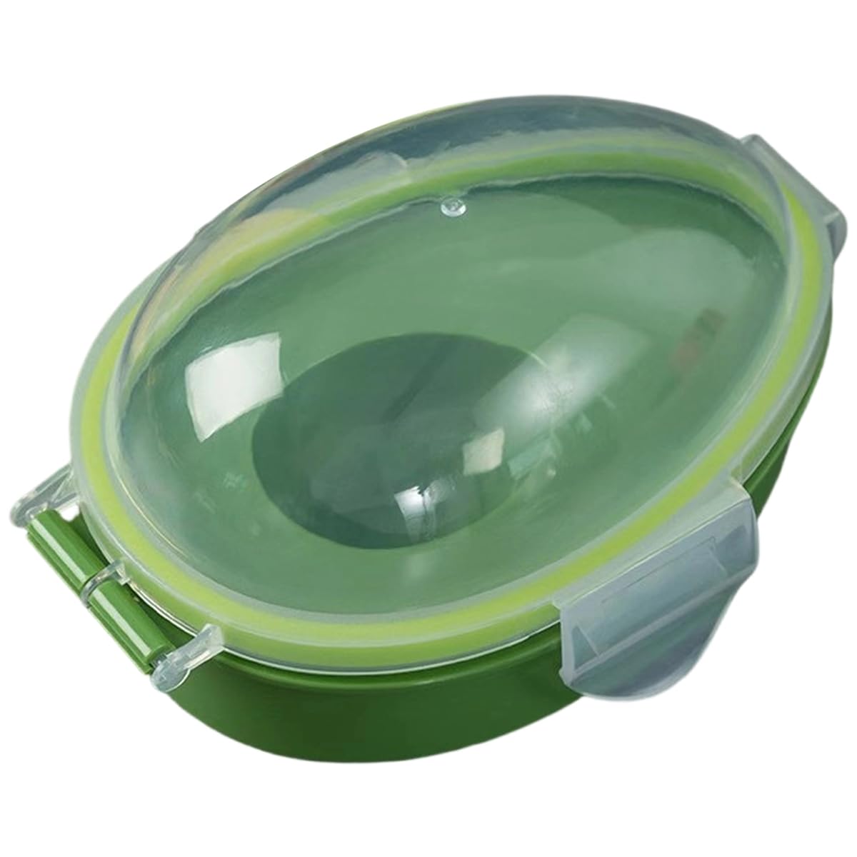 UDSKNV[KSL Portable Kitchen Storage Box with Transparent Lid, Avocado Crisper, Keeping Storage Box, Home Sealed Box