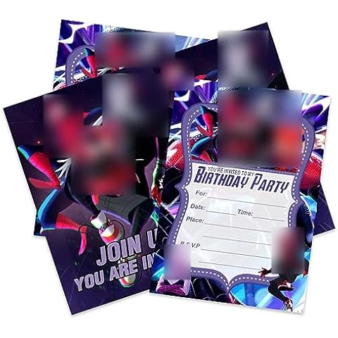 Cartes d'invitation Miotlsy 12 pcs Cover