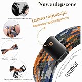Magnetyczny Pasek do Zegarka do Garmin Vivomove 4S,Vivoactive 3S,Venu 4 41mm/3S/2S, 18mm Nylon Sport Paski Bransoletka Pasek do Huawei Watch 5 42mm/GT 6/5/4 41mm