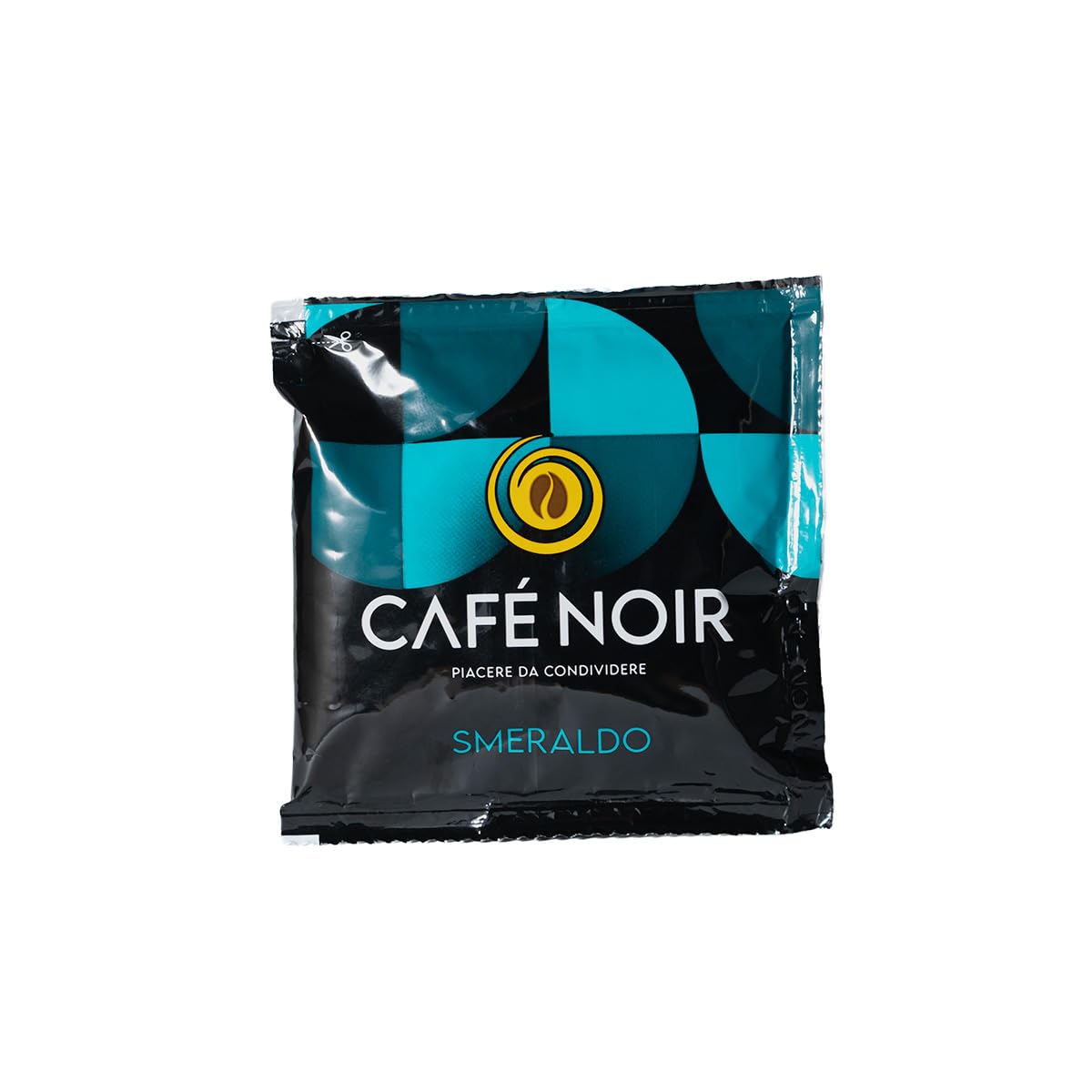Cialde Café Noir - Smeraldo - Caffè in Cialde ESE 44mm Artigianale Italiano, Espresso Cremoso e Aromatico, 300 Cialde