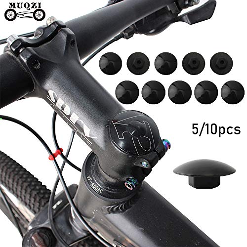 image for Milifeel 5/10pcs Outdoor MTB Bike Bolts Parts Stem Top Cover M6 Screw 