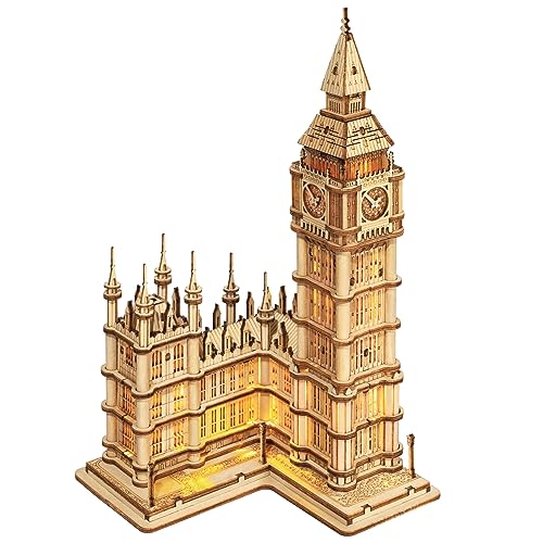 ROBOTIME Puzzle 3D Big Ben Kit Modello in Legno
