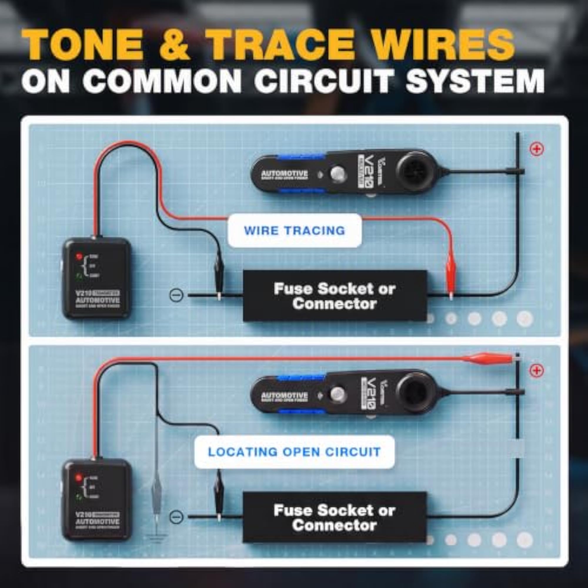 V210 Wire Tracer Circuit Breaker Finder Tool