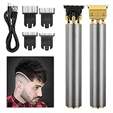 Professional Cordless Hair Clipper for Men Hair Cutting Kit with 1200mAh Li-Ion Battery, 6000RPM,...