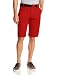 Southpole Men's Belted Twill Chino Short with Washings