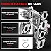 Autodevil 55565353 Turbo Charger Fit for 2013-2021 Trax 1.4L, 2011-2015 Cruze, 2016 Cruze Limited, 2012-2020 Sonic, 2013-2021 Buick Encore, Turbocharger Replace for 781504-0001