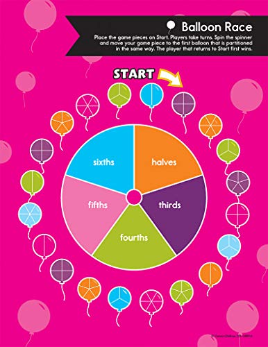 Carson Dellosa Education Train Your Brain Fractions Classroom Activity Kit, Multi 111 per Each - Image 7