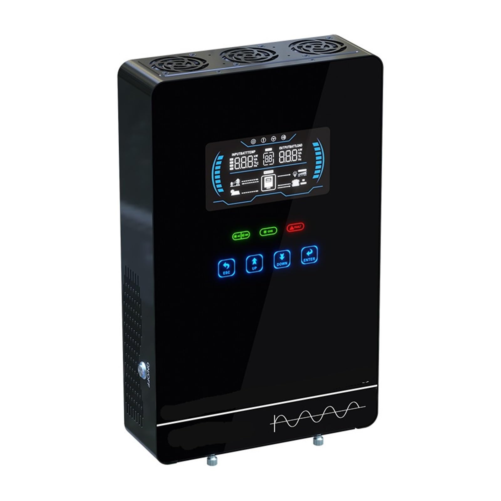 Touch screen in vetro 24V for macchina inverter con regolatore solare da 4,5 kW