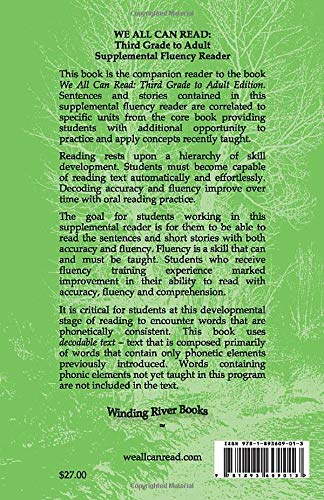 We All Can Read: Third Grade to Adult Supplemental Fluency Reader
