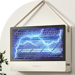 Quiet Powerful 20W Electric Fly Killer Fly Zapper Fly Trap Bug Zapper Mosquito Killer Lamp Moth Killer Fly Catcher Insect Killer Electronic for Home Indoor with 2 Packs Replacement Bulbs UK Plug