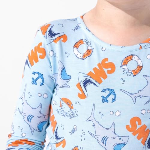 Bellabu Bear JAWS Rayon from Bamboo Two-Piece Pajamas for Boys & Girls4