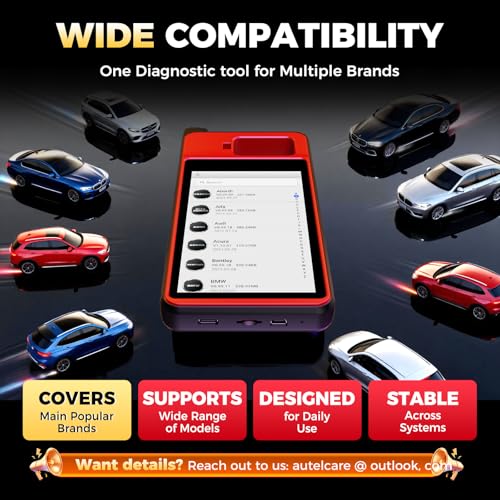Autel Scanner KM100E OBD2 Tool: 2026 Lite Version of IM508 Pro, IM608 Pro 2 IM608S II, V200 Wireless BT Connect, Auto Scan 2.0, Android 9.0, 10X Faster Hardware, Full Functions, Support 150-200 Brands - Image 5
