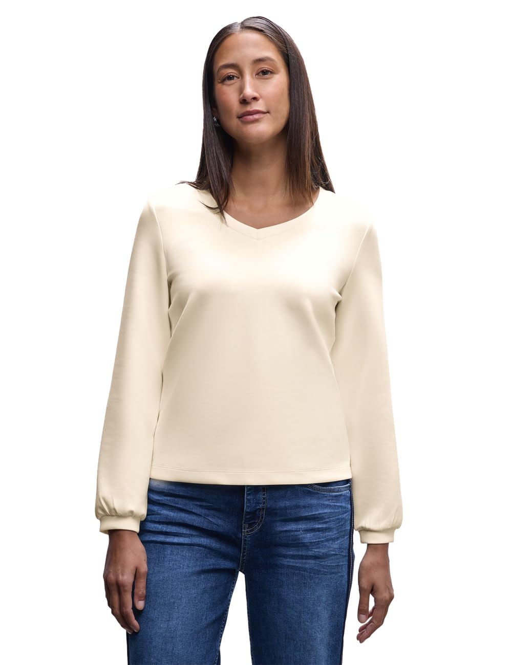 Damen Silk-Look Shirt