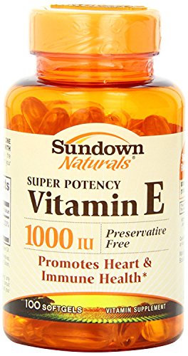 Sundown Vitamin E, 1000 IU, 100 Softgels