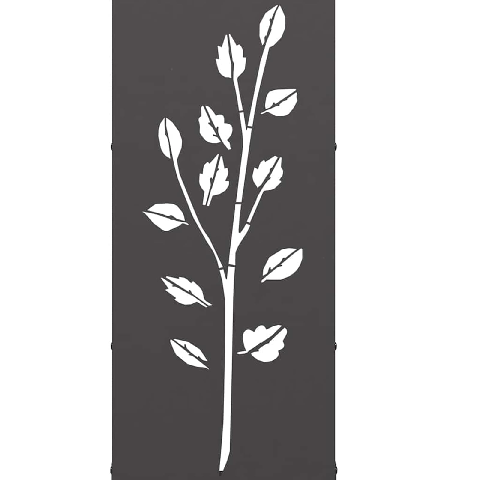 Gecheer Brennholzregal Schwarz 40x30x80 cm Kaltgewalzter Stahl, Kaminholzregal Kaminholzunterstand für innen und außen Lagerfeuer Camping Reisen864219