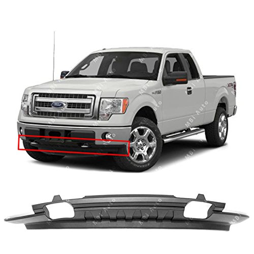 MBI AUTO - Textured, Front Lower Bumper Valance for 2009-2014 Ford F150 W/Out Sport Package 09-14, FO1095228