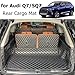 7DEEKEI Cargo Mat Compatible with 2017-2025 Audi Q7 Cargo Liner for Q7/SQ7 Trunk Mat (Rear Left and Right Side Panels)