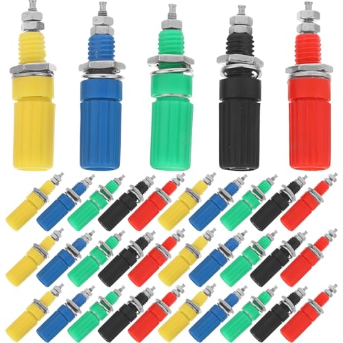 Terminales para cables de audio multicolor ideales para optimizar tu cine en casa familiar