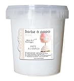En topping léger sur une chantilly, une boule de glace ou un gâteau d’anniversaire, pour effet « nuage » sur des cupcakes ou entremets,en garniture d'une coupe de fruits. Pour ajouter une note festive dans un bar à desserts ou un candy bar.
