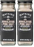 Watkins Fine Himalayan Pink Salt, Non-GMO, Kosher, 5.7 Ounce, 1-Pack (Pack of 2)