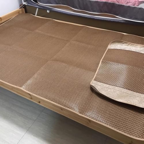 Esterilla de bambú natural y funda de almohada de ratán de alta calidad 3
