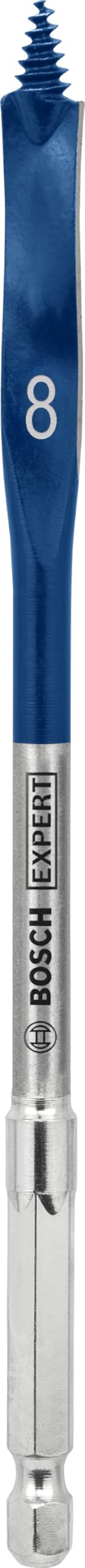 Expert Self Cut Speed Spade Bit, 8mm x 152mm, HEX Shank, 1 Pc