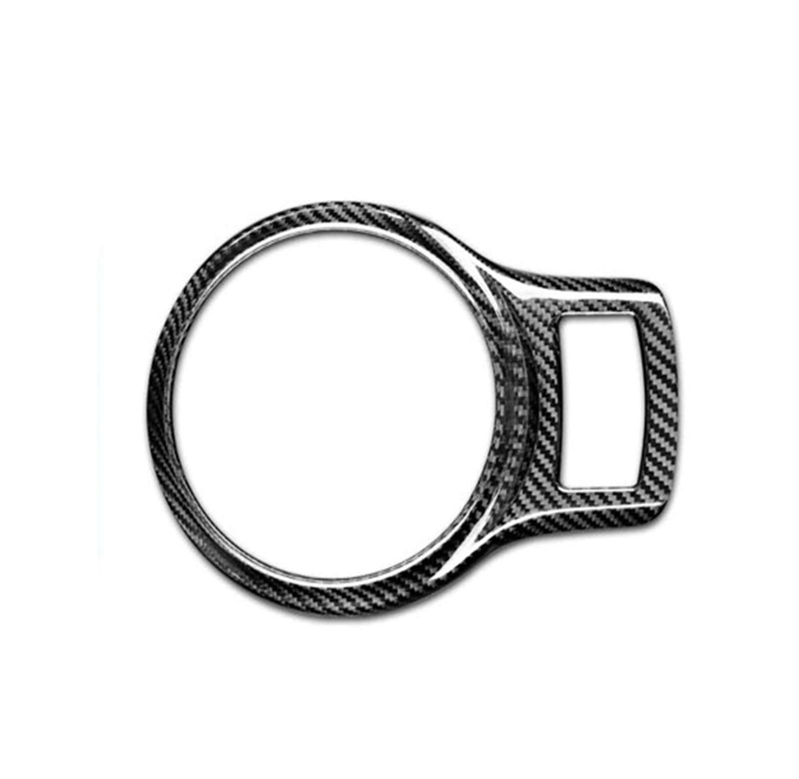 Car Interior Moulding Trim for Subaru for BRZ 2013-2020 Real Hard Carbon Fiber Interior Trim Car Central Control Decoration Cover Sticker Interior Accessories(Black GearShiftFrame)