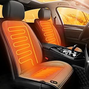 Generisch Beige Auto Sitzauflage