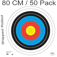 Amazon Com Archery 40cm 80cm Targets By Longbow 15 Pack 80cm Folded 80cm Archery Paper Sports Outdoors