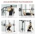 SPORTNOW Smith Machine Multiestación de Musculación Máquina Multifunción de Musculación con Soporte para Sentadillas y Barra para Pesas para Entrenamiento Fitness en Hogar Negro Imagen de SPORTNOW Smith Machine Multiestación de Musculación Máquina Multifunción de Musculación con Soporte para Sentadillas y Barra para Pesas para Entrenamiento Fitness en Hogar Negro
