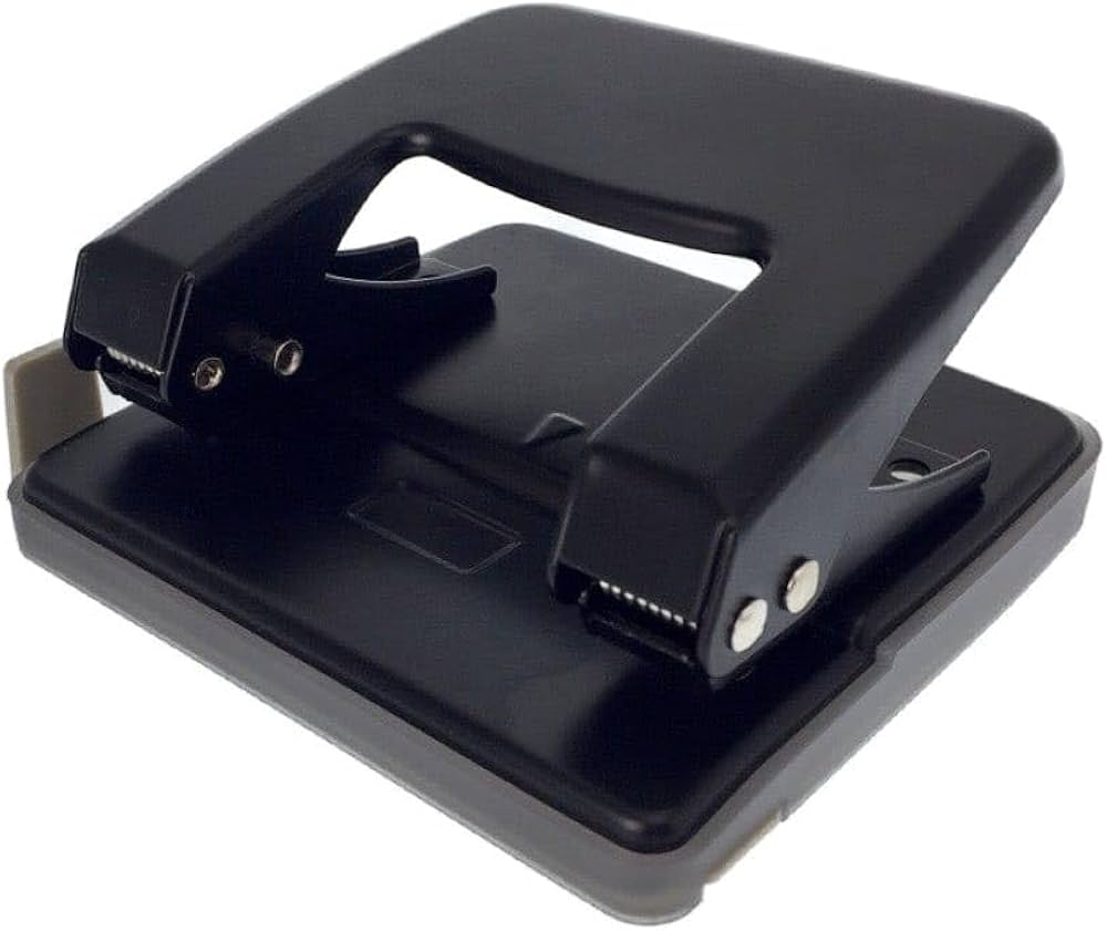 パンチさん専用 Amazon.co.jp: カインズ(CAINZ) 2穴パンチ ブラック : 文房具