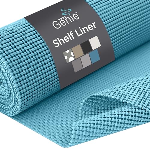 HOME GENIE Shelf Drawer and Cabinet Liner, Durable with Strong Grip, 1