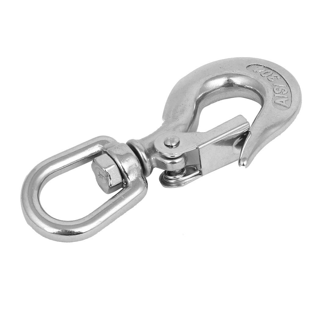 Aexit 15mm Snap Tool Sets Opening 304 Stainless Steel Swivel Eye Bolt Lobster 1000 Volt Tool Sets Clasp Hook