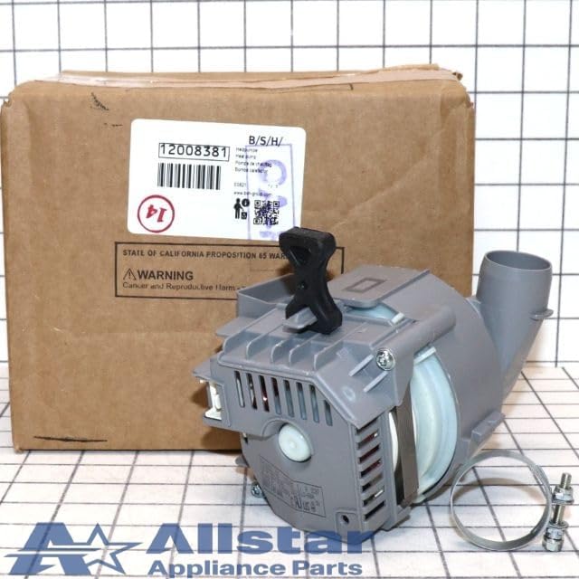 12008381 Dishwasher Circulation Pump & Heater