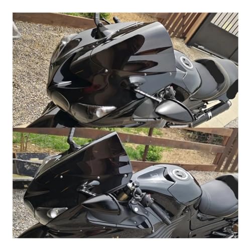 Spoiler extension pare-brise double bulle en acrylique premium pour ZZR 1400 - 4