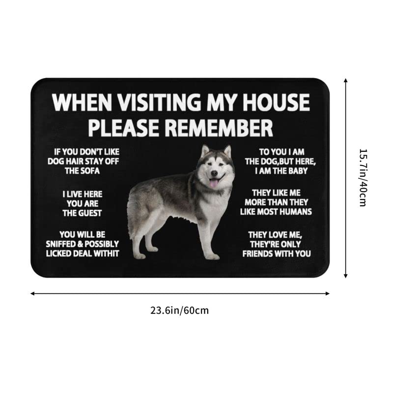 Amazon.com: When Visiting My House Please Remember Siberian Husky
