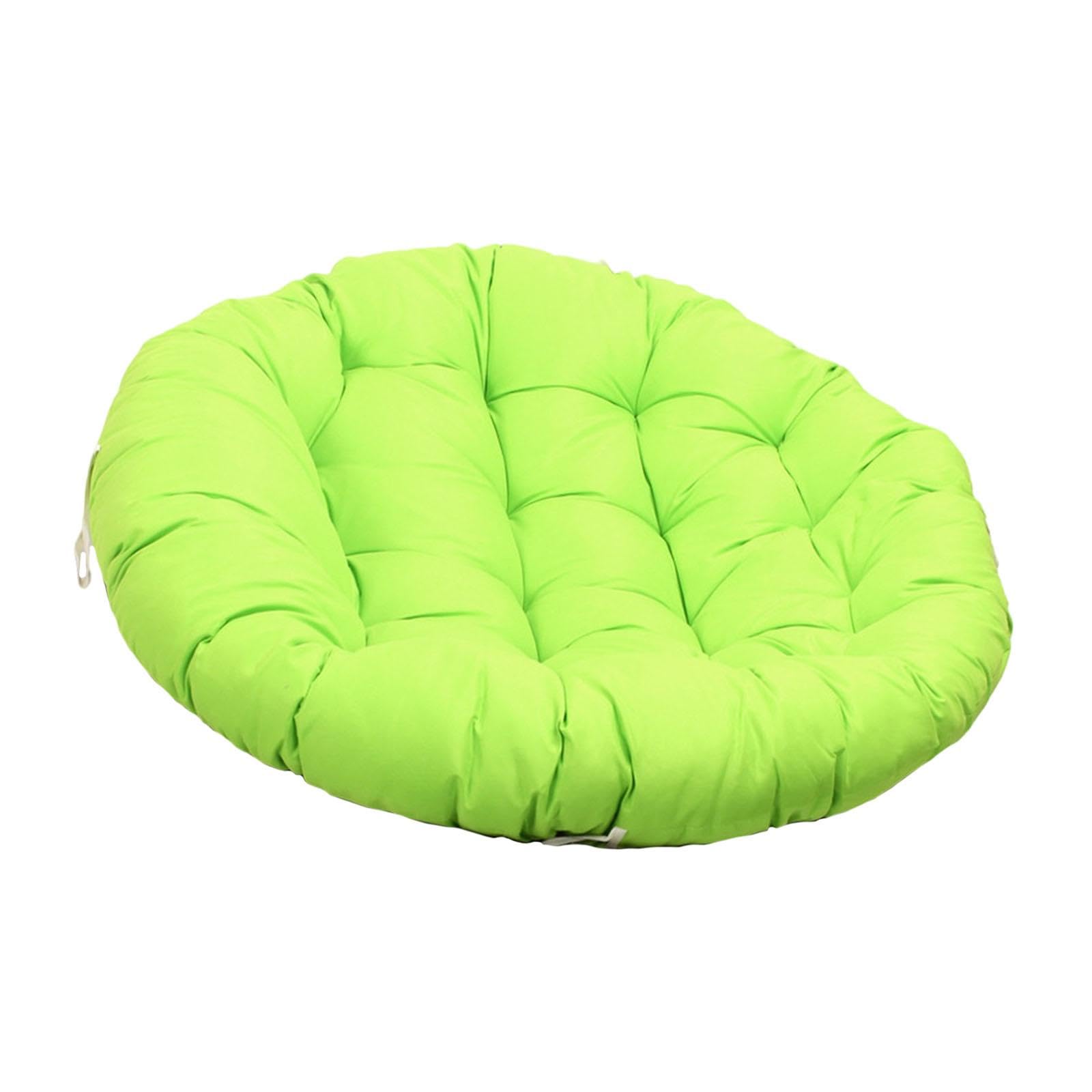 Sharplace Hanging Egg Chair Cushion Outdoor Seat Cushion Thick Garden Pod Chair Mat Swing Chair Pad for Balcony Room Garden Yard, green