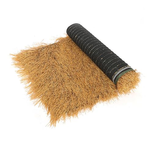 Techo de paja de plástico PE resistente para decoración exterior de pérgolas